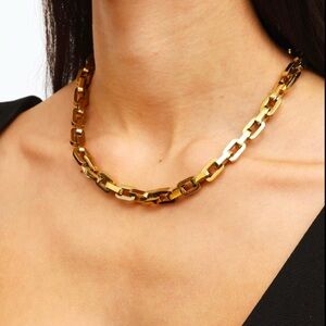 EDDIE BORGO GOLD CHAIN NECKLACE